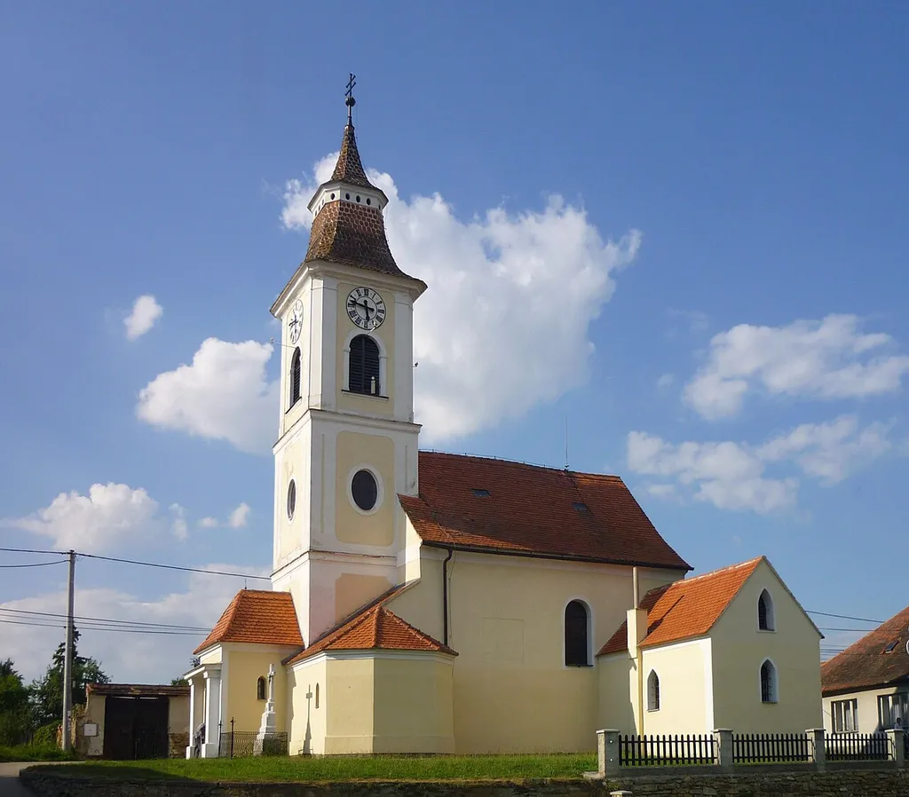 The church of Saint Magdalene in Lančov