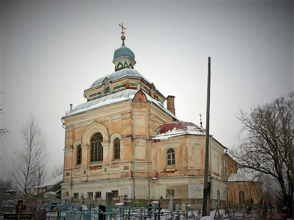 Церковь Геория Победоносца: Матвеево, Спировский район, Тверская область
