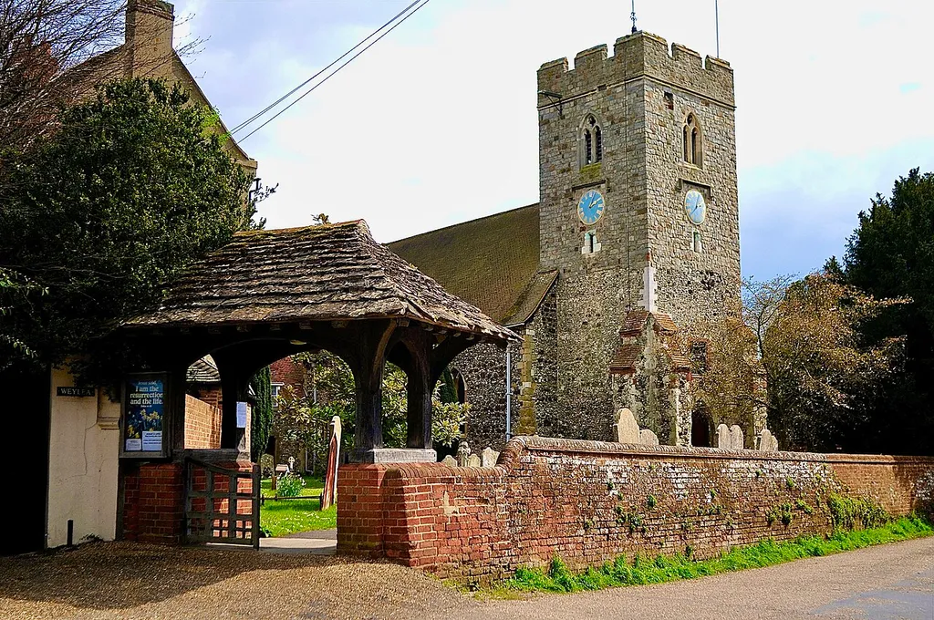 St Peter's Church at Old Woking in Surrey.
