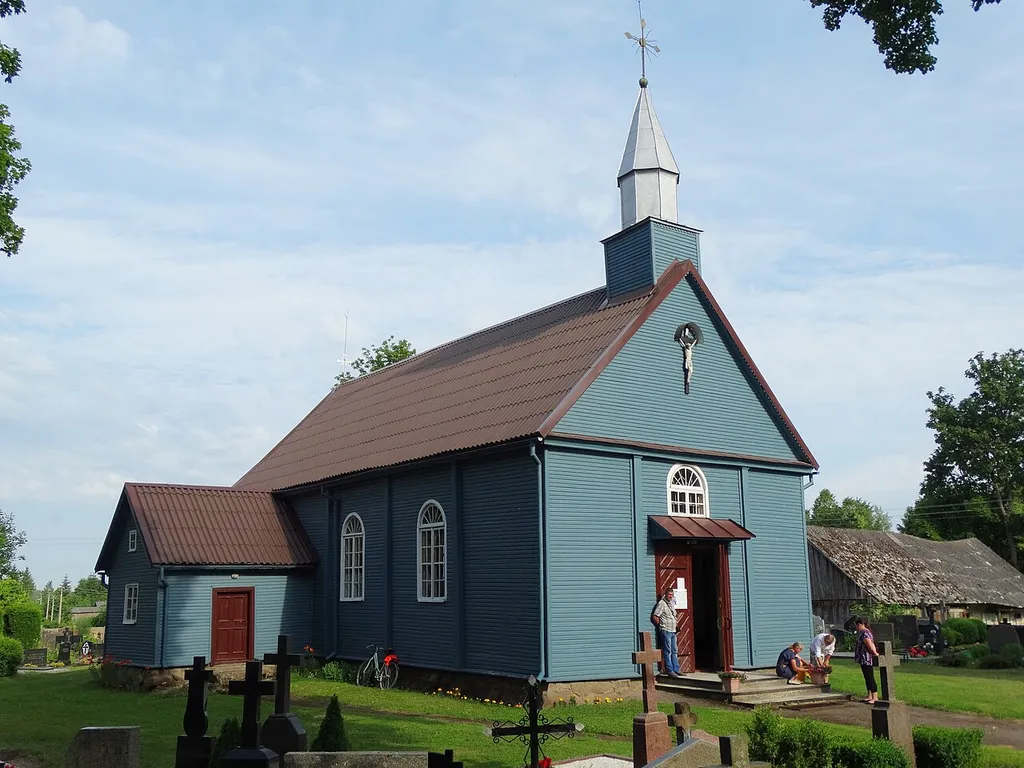 Roman Catholic Church, Lauko Soda, Telšiai District, Lithuania