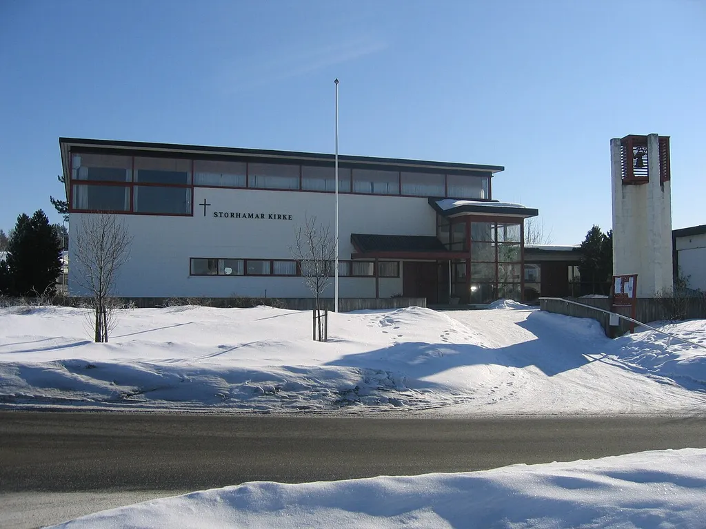 Storhamar Church, Hamar, Hedmark, Norway.