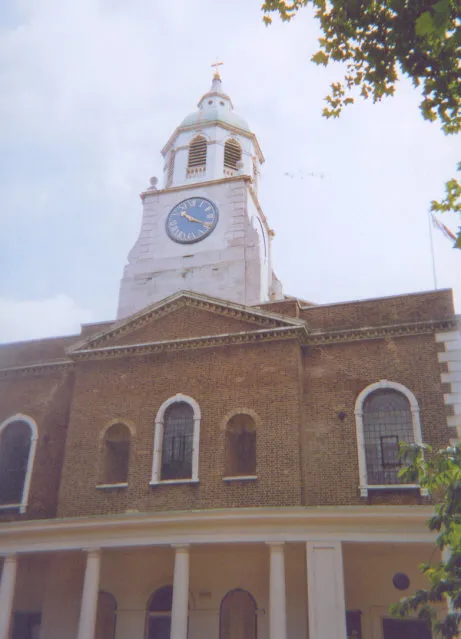 Clapham, Holy Trinity church. Famous as the spiritual home of William Wilberforce https://www.wilberforcecentral.org , this listed church stands on the edge of Clapham Common.