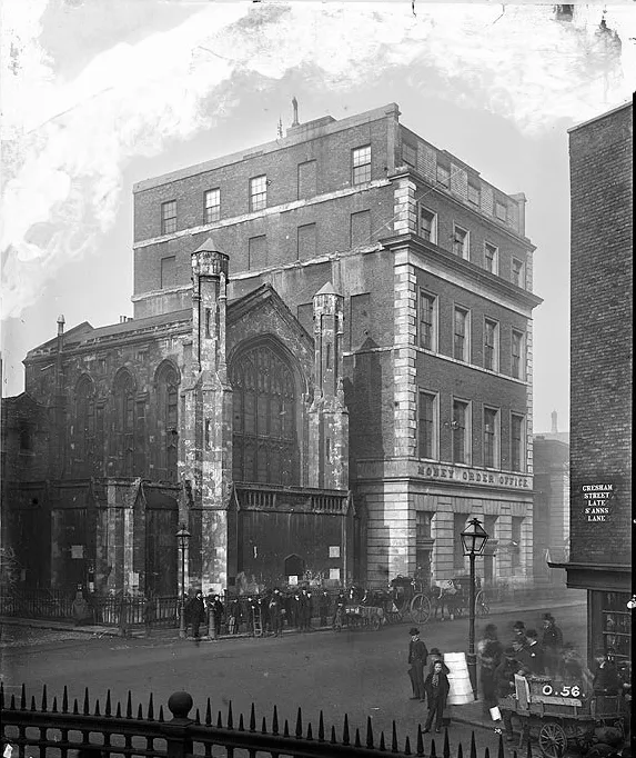 French Protestant Chapel St Martin's Le Grand.
