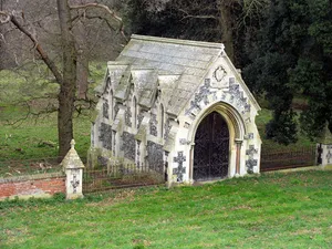Mausoleum On West Side Of Churchyard