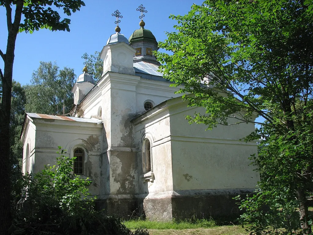 Prophet Elias Church in Mustjala, Saaremaa, Estonia