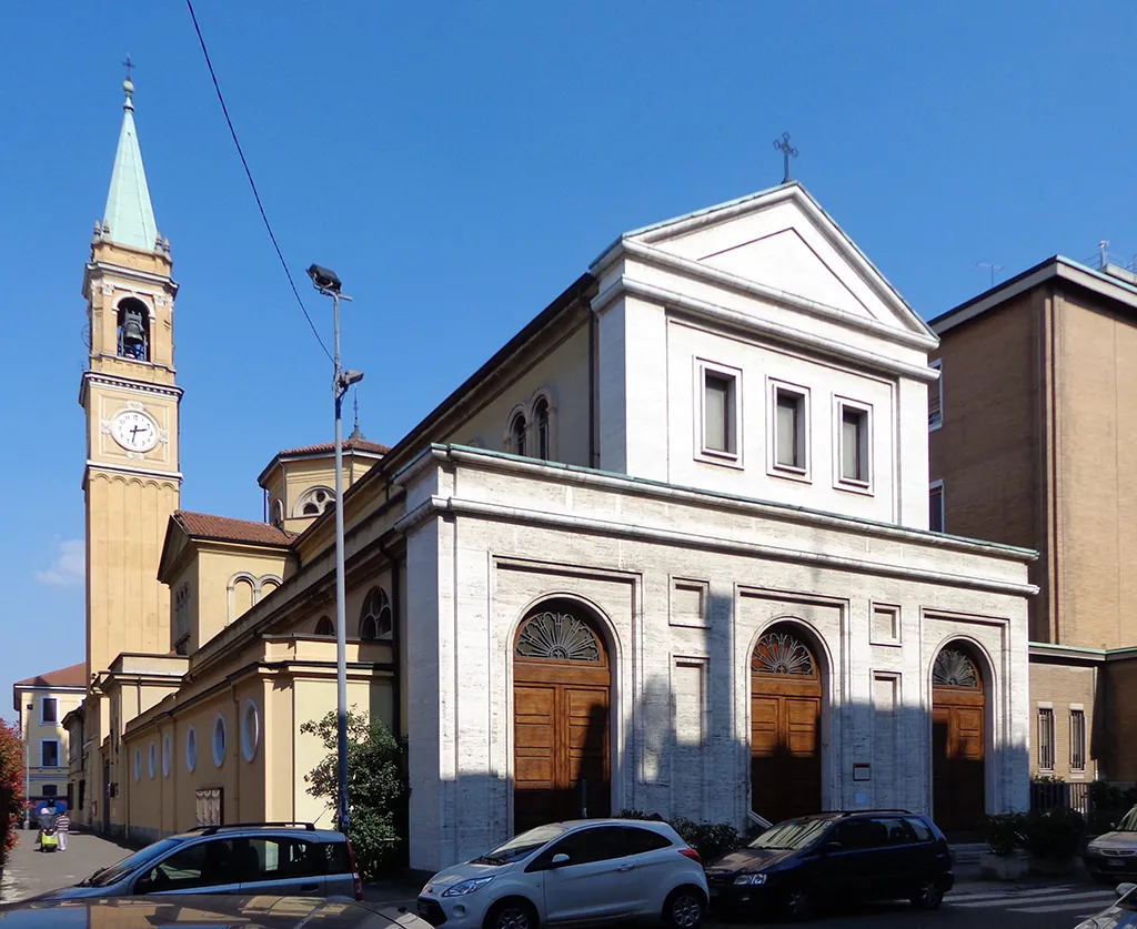 Milano, chiesa del Sacro Cuore alla Cagnola.