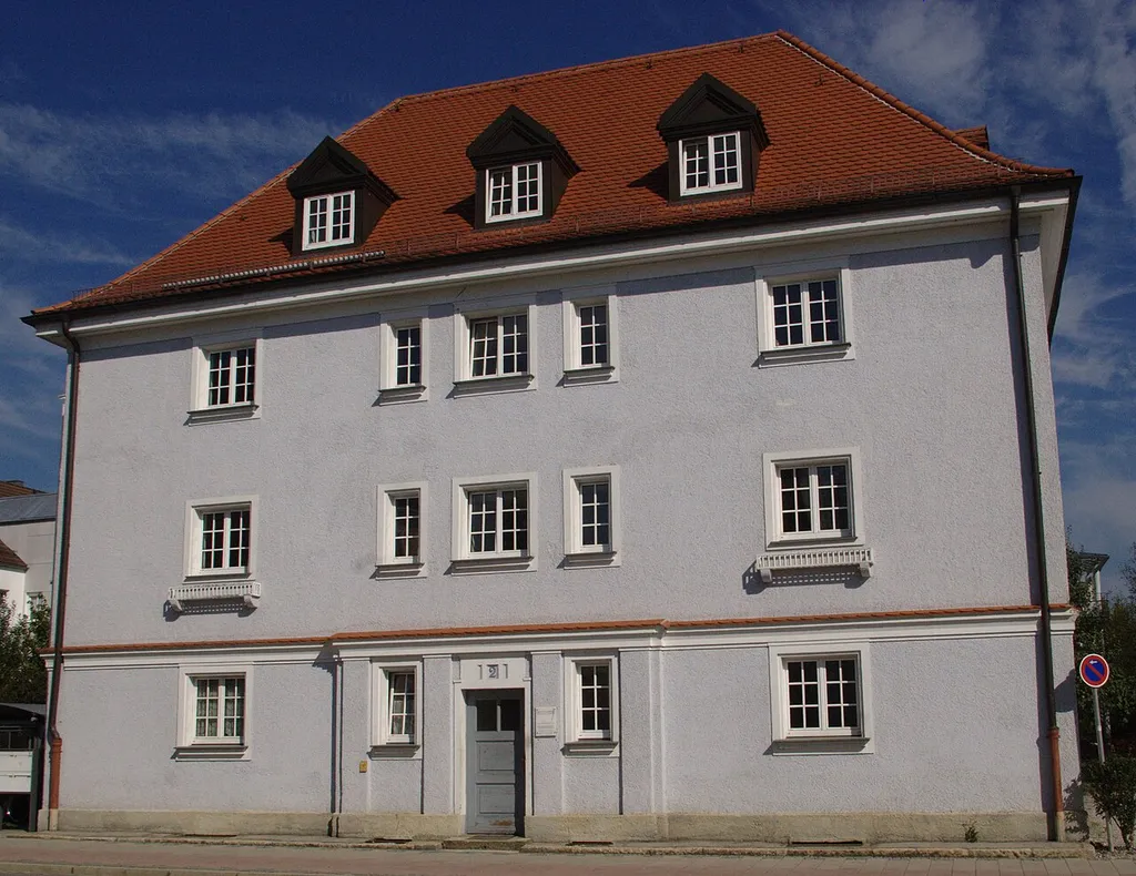 Teil der Wacker-Werkssiedlung in der Robert-Koch-Str.
