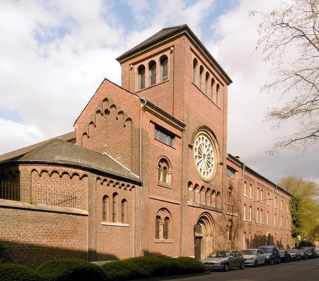 Ehemalieg klsoterkirche St. Alfons des Redemptoristenklosters Aachen in der Augustastraße/Alfonsstaße
