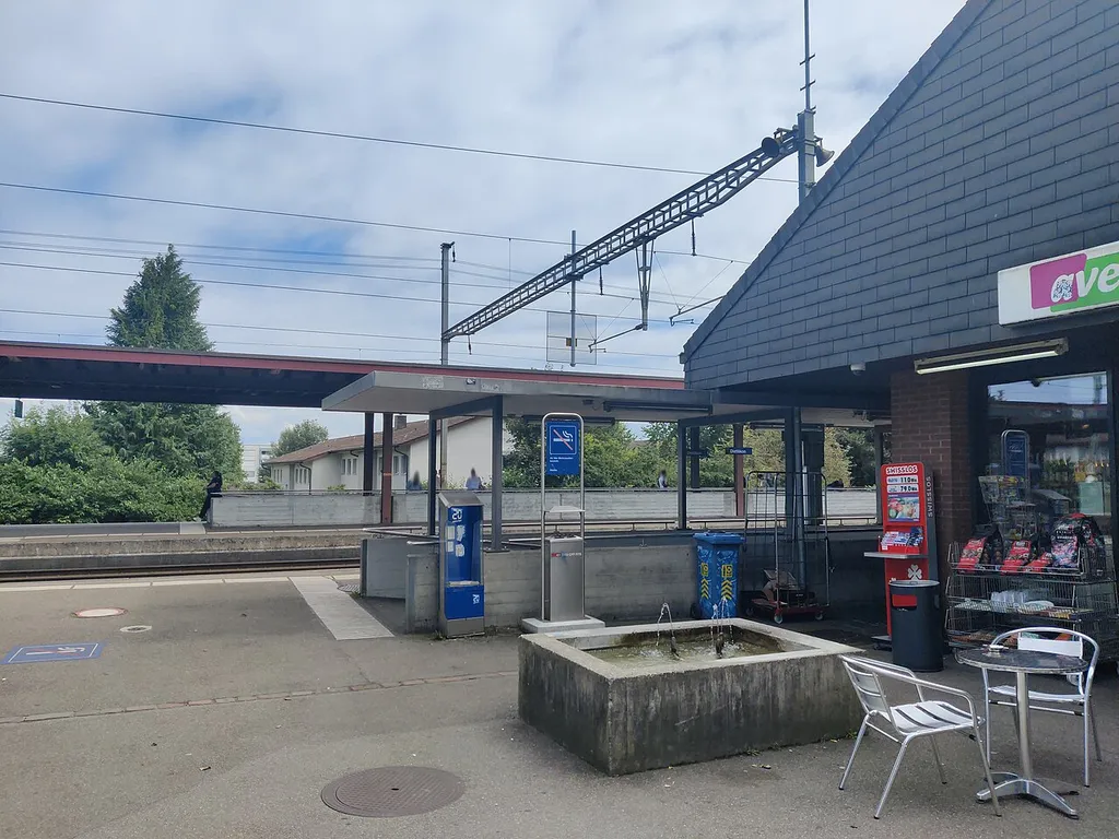 Station Fountain Dietlikon
