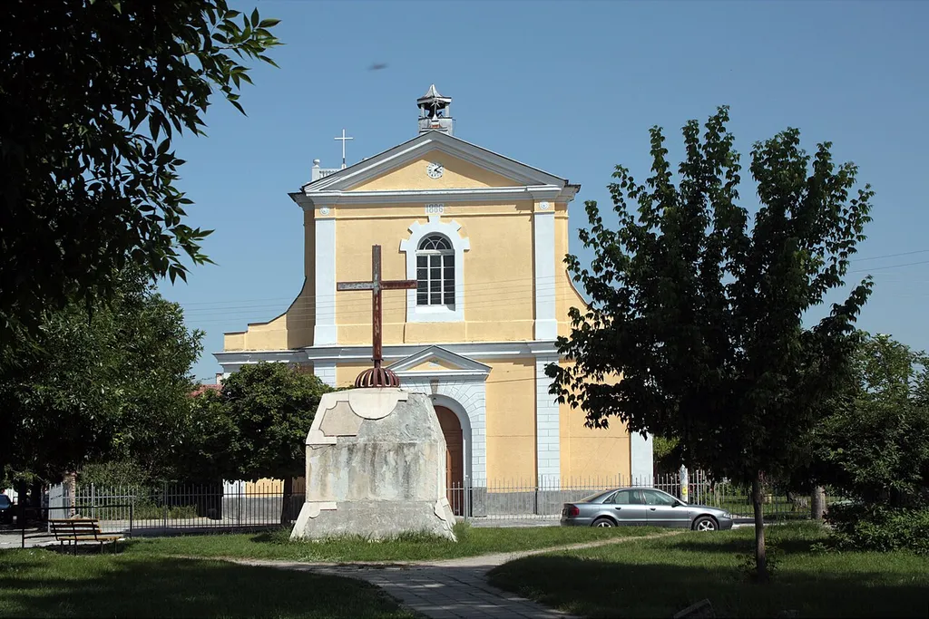 The church in Duvanlii village, Bulgaria