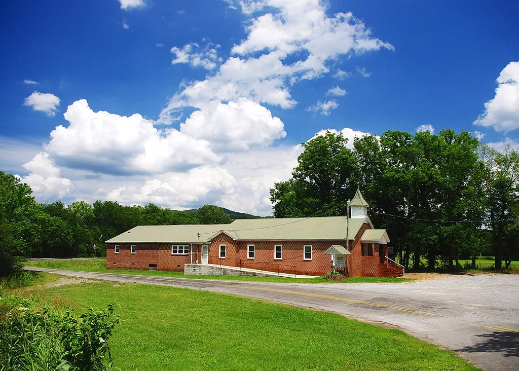 Freedom Baptist Church in Estillfork, Alabama, United States.