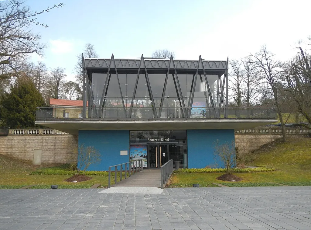 The Kind-Source in the park of the spa in Mondorf, Luxembourg.