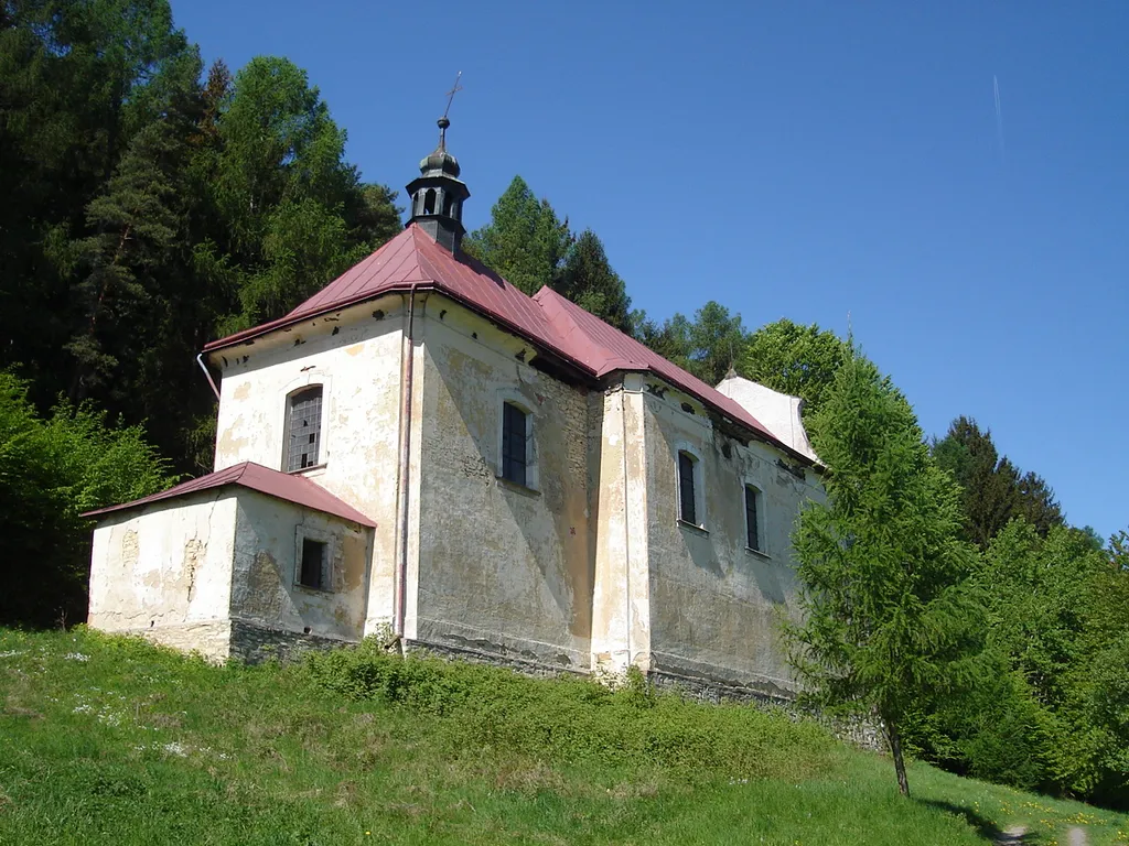 Church of the Annunciation in Luže ("Janovičky"), Chrudim District, Pardubice Region, Czech Republic.