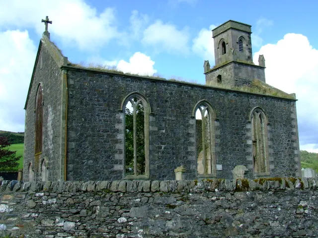 Ruined church of St Colmac