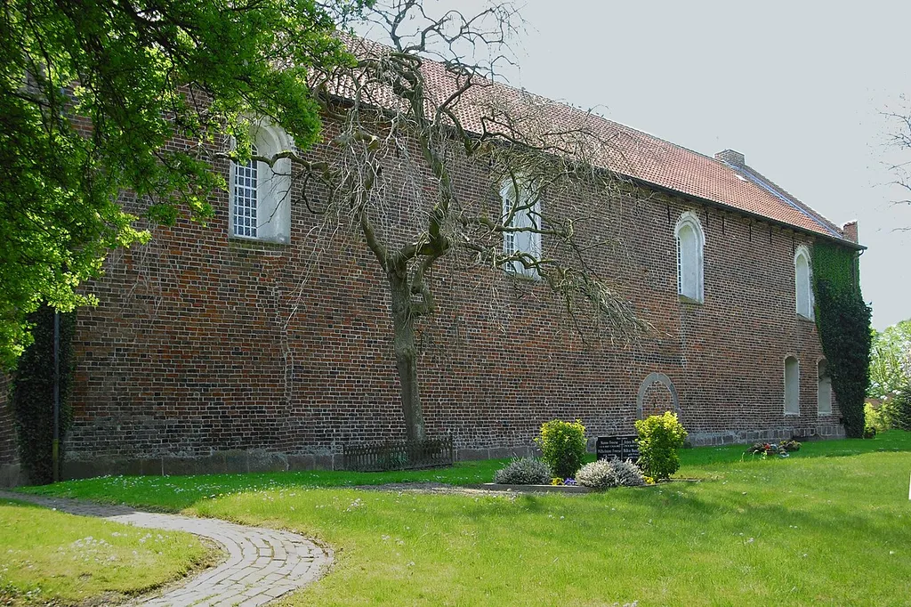 Evangelisch Kirche Westerholt, von Norden aus gesehen
