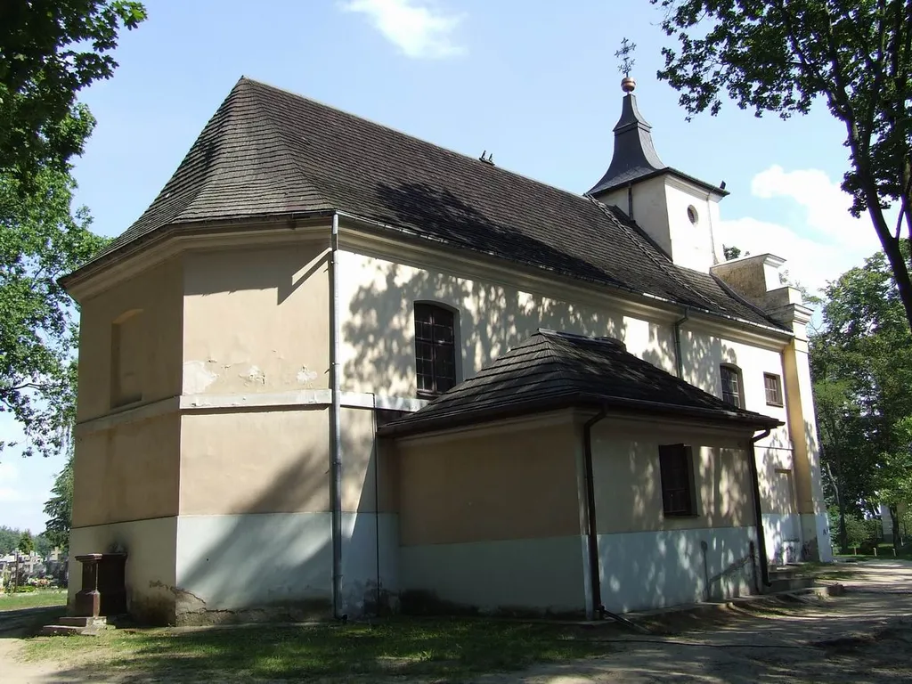 Lipków - kościół p.w. św. Rocha (zabytek nr rejestr. 1058/375/62)
