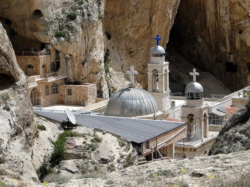 View of Saint Thecla (Mar Takla) monastery, Ma'loula, Syria