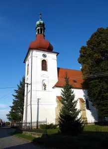 Church of Saint John the Baptist (Tuněchody)