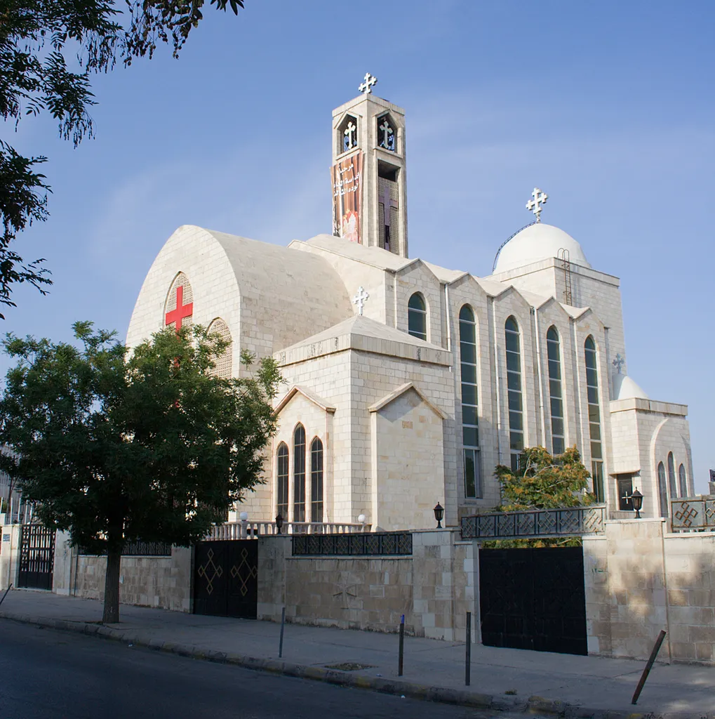 A Coptic church in Amman, Jordan