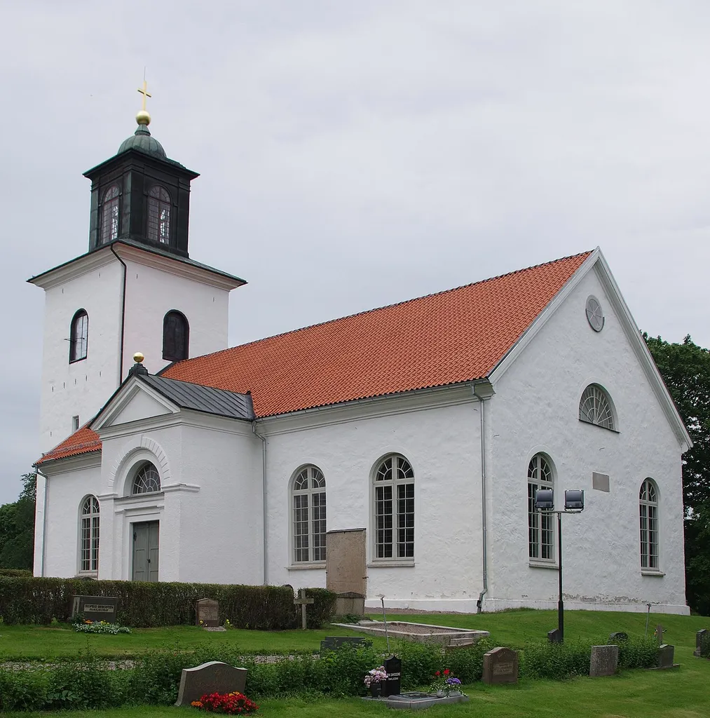 Sandhems kyrka (swedish: church of Sandhem), Västergötland, Sweden.