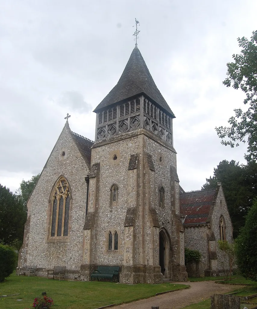 St Peter's Church, East Lane, Ovington, City of Winchester District, Hampshire, England.