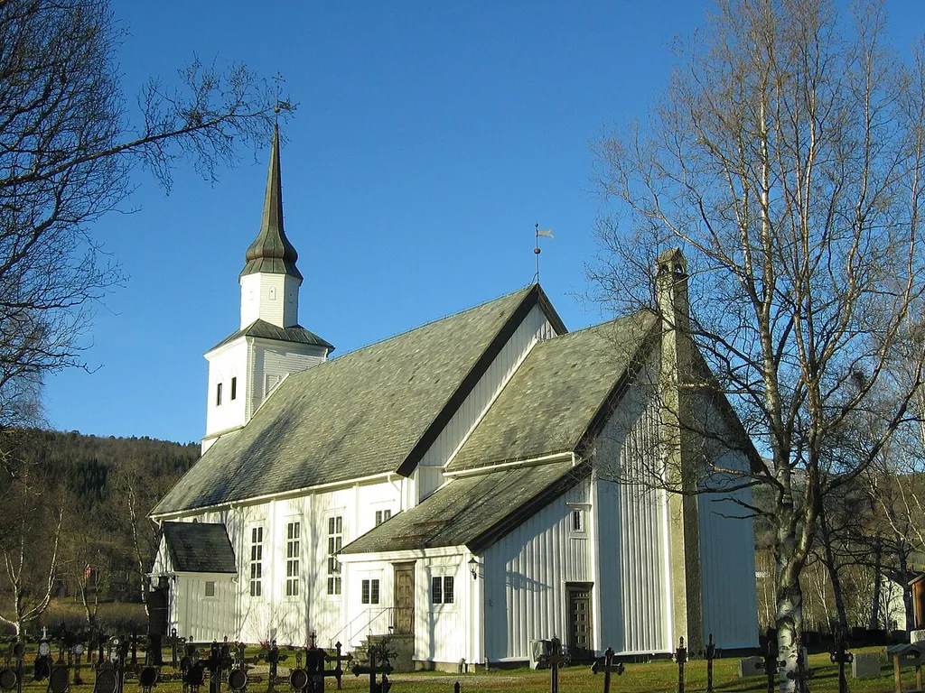Soknedal Church, Midtre Gauldal, Sør-Trøndelag, Norway.