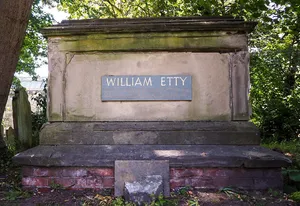 Ettys Tomb Approximately 25 Metres South East Of St Olaves Church