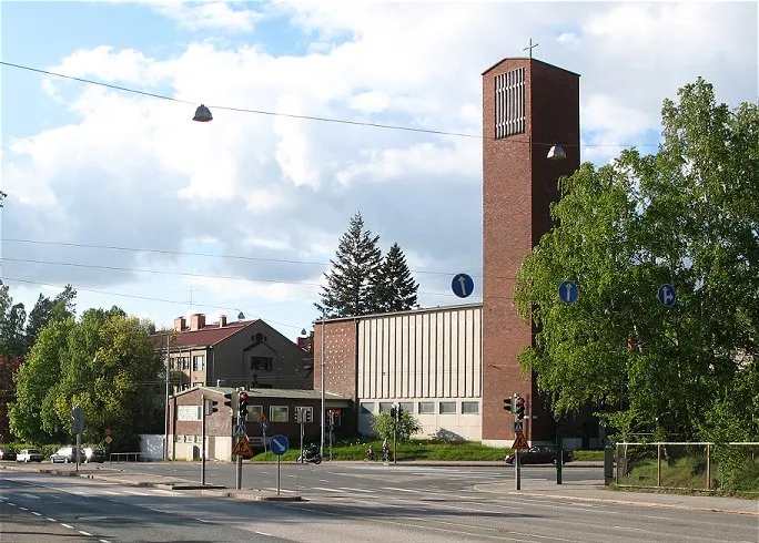 St. Mary's Catholic church located in Helsinki, Finland. Attribution: Paju.
