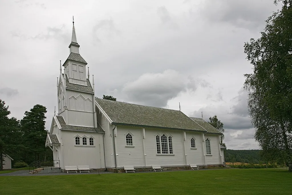 Picture of Svinndal kirke (Østfold - Norway)