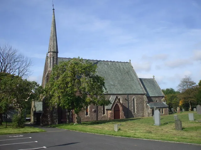 St Paul's parish church, Frizington, Cumbria, England, seen from the east