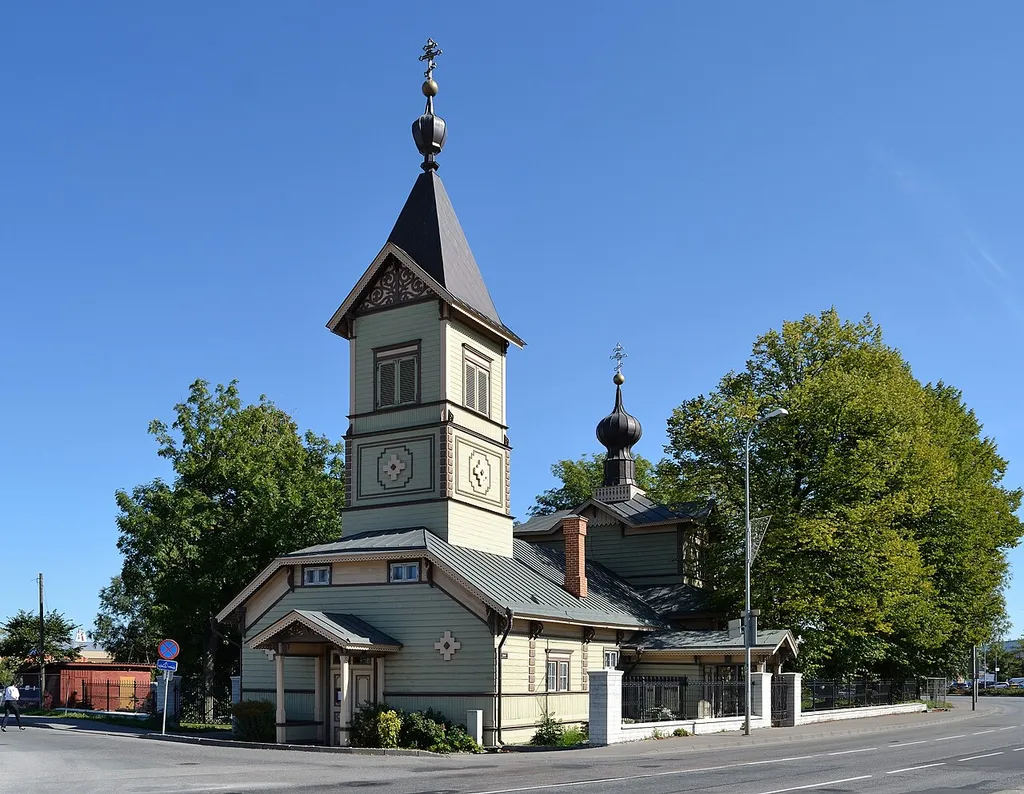 Tallinn, Church of St Simeon and the Prophetess Hanna, built in 1752-1755