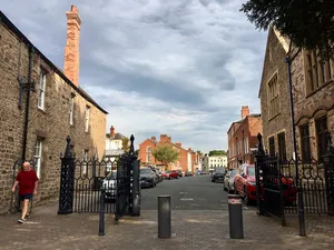 Gates, Piers And Railings To Cathedral Close