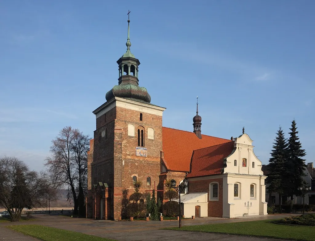 Włocławek, Late-Gothic parochial church of St. John the Baptist.