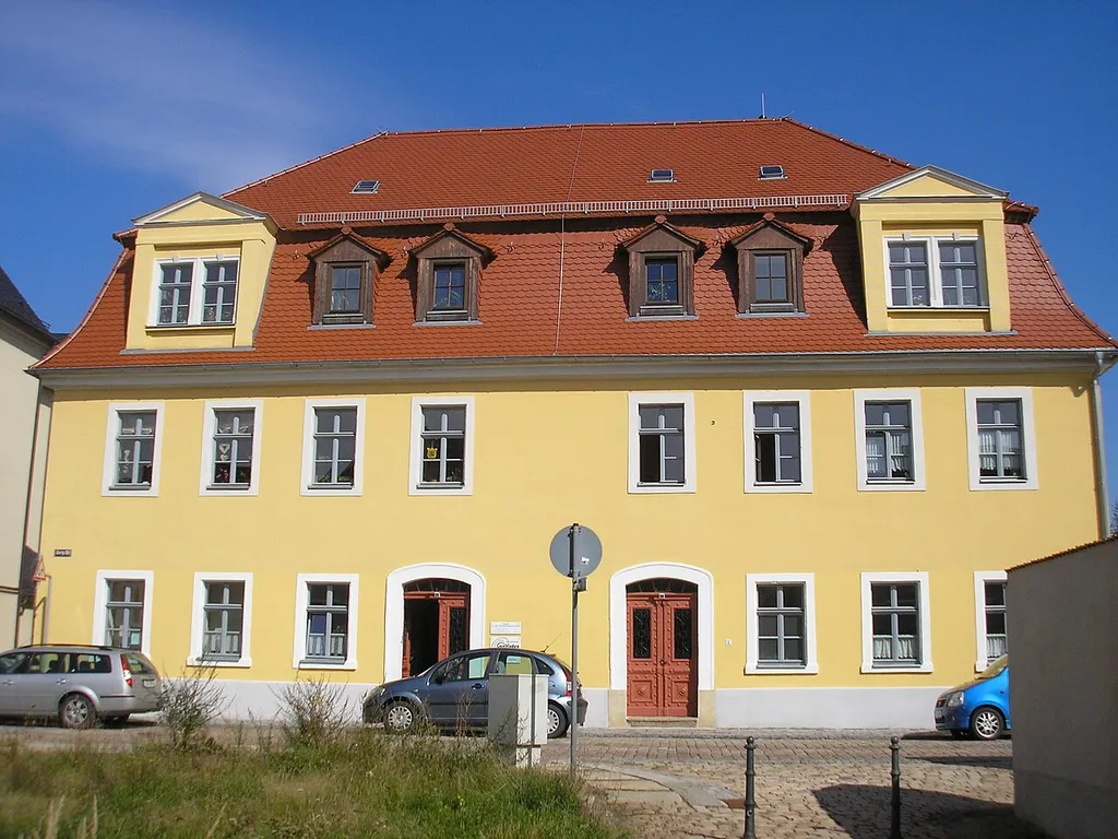 Das Pfarrhaus in Werdau (Sachsen).