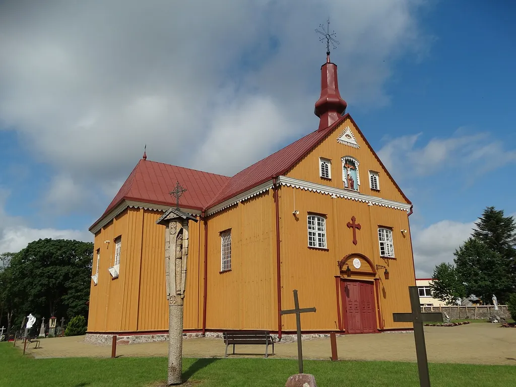 Catholic Church, Skaudvilė, Lithuania