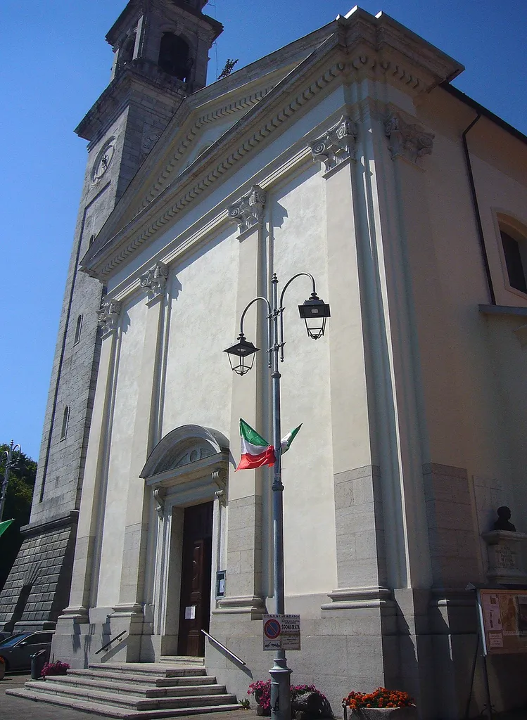 La chiesa parrocchiale di Roana, dedicata a Santa Giustina