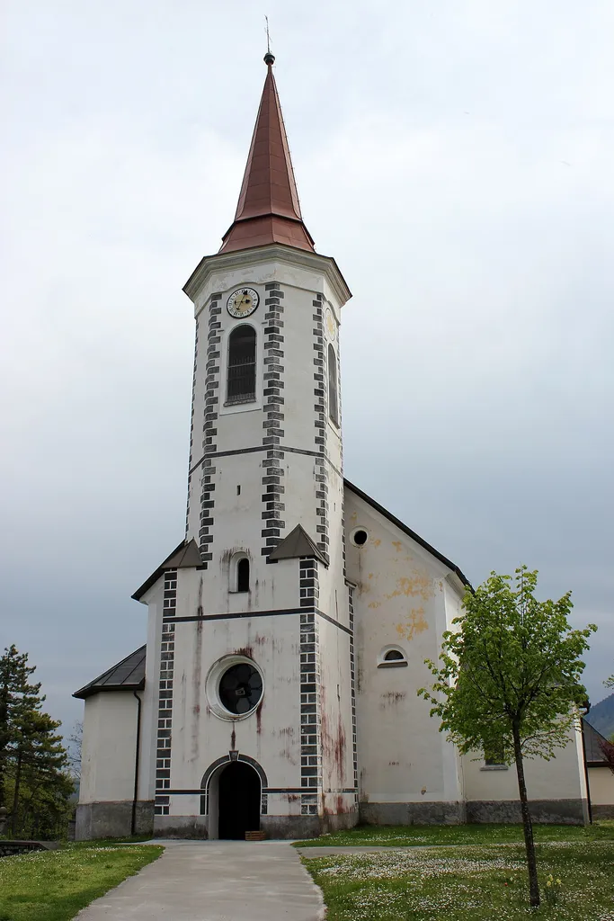 Kirche des Hlg. Josef in Stari trg ob Kolpi, Gemeinde Črnomelj, Slowenien.