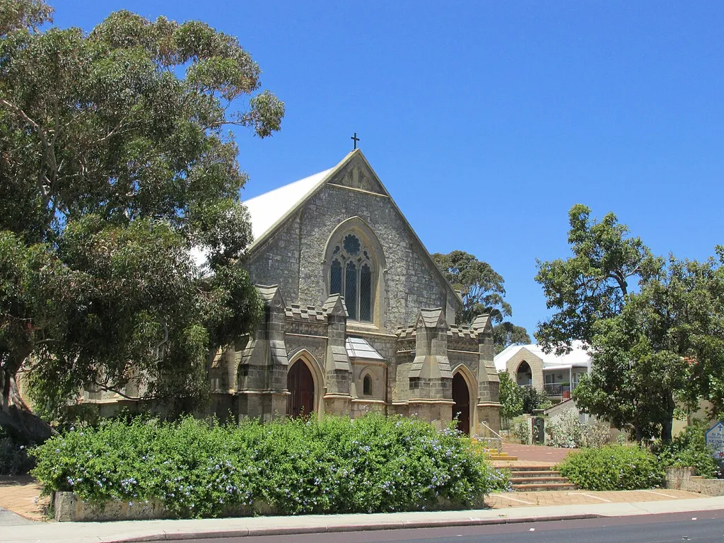 St Paul's Anglican church, Beaconsfield, Western Australia.
