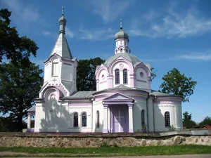 Holy Trinity Orthodox church in Daŭhinava