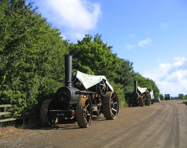 Steam Traction Engines - Barleylands Farm