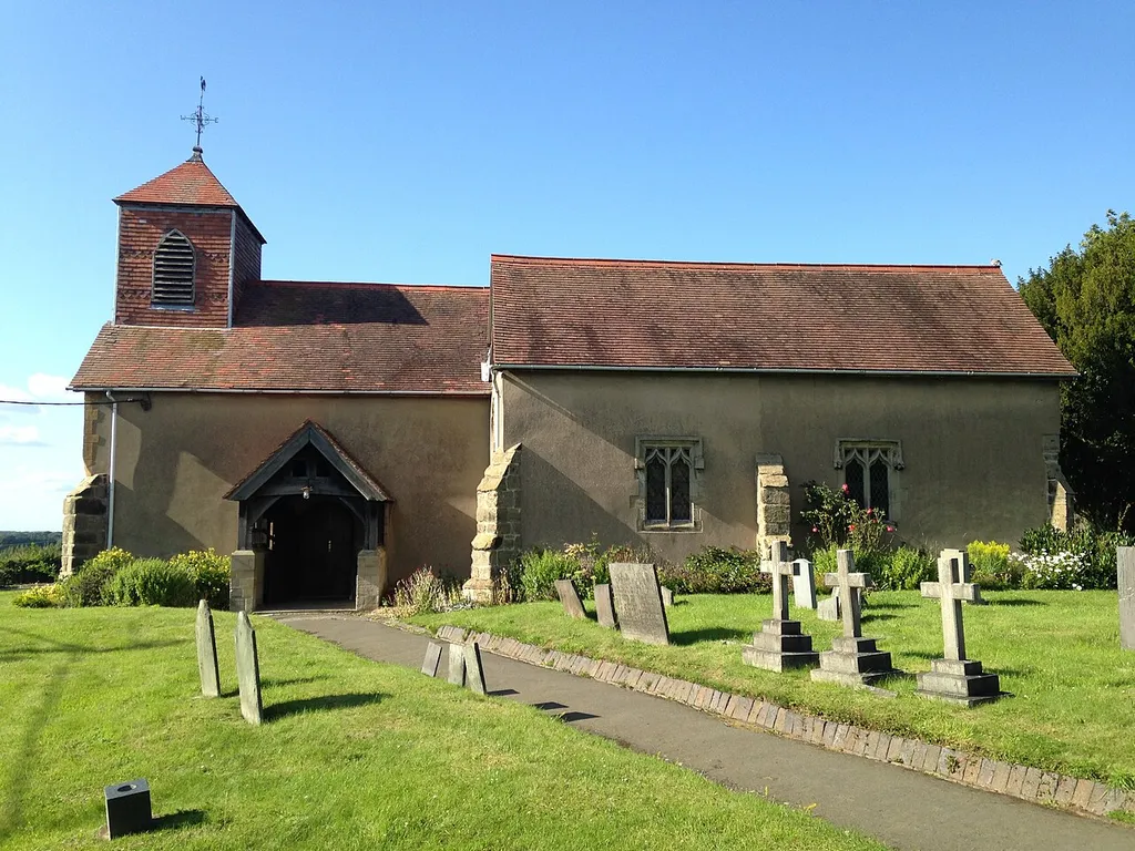 St James the Greater parish church, Dadlington, Leicestershire, seen from the south