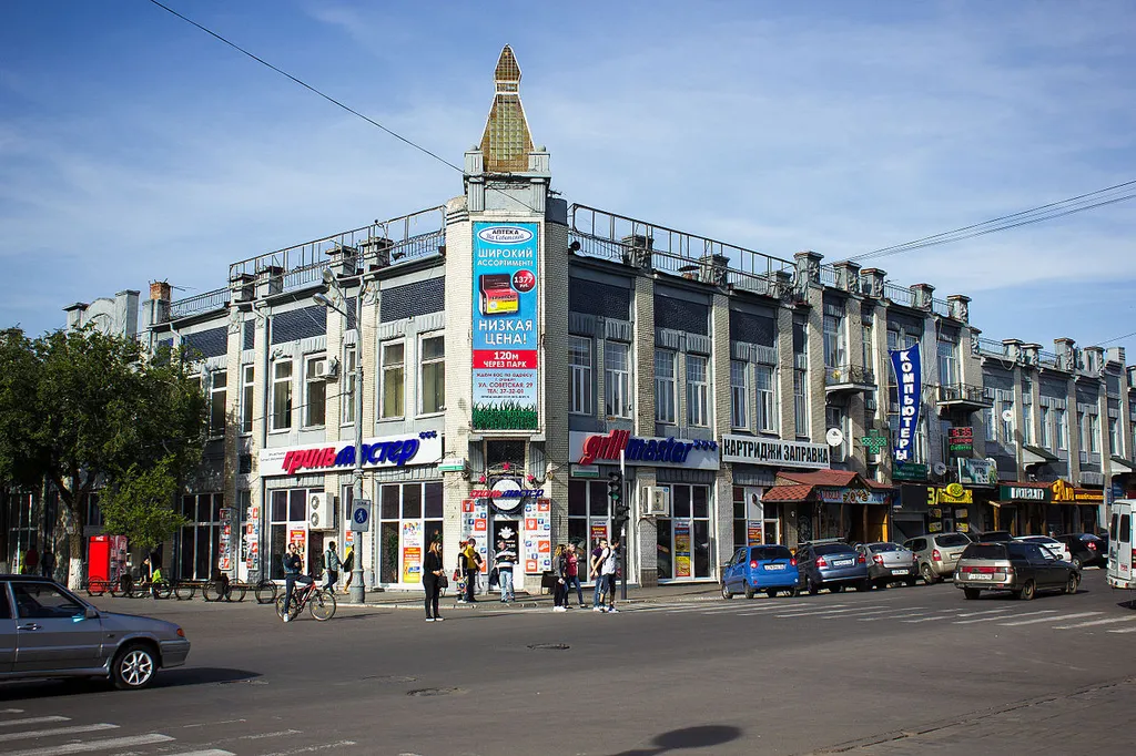 House of the merchant Troshin (Sovetskaya street 48, Orenburg)