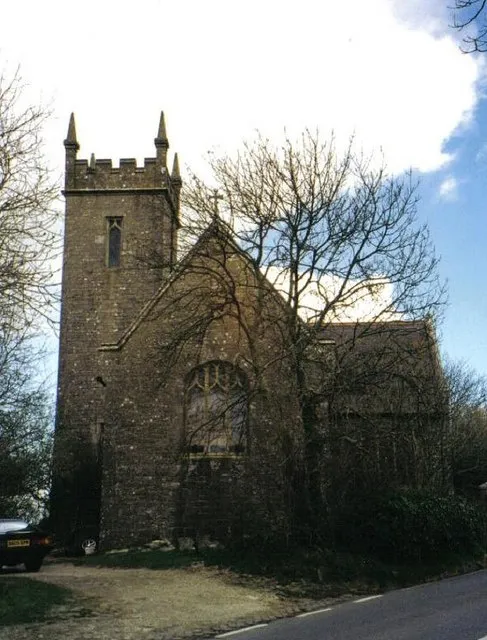 Former parish church of St James, Kingston, Purbeck, Dorset, seen from the west. Built in 1833, now a private house.