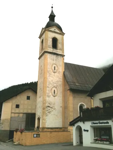 reformierte Kirche Strada im Engadin