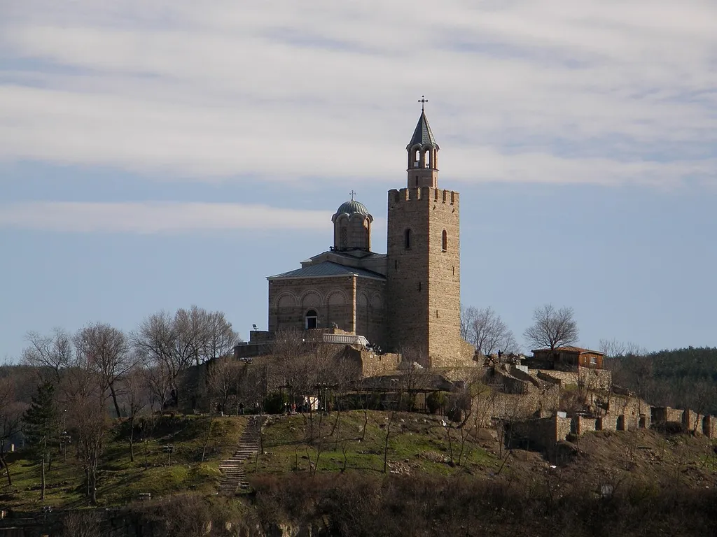 The Patriarchate at Tsarevets, the medieval stronghold of the Bulgarian city Veliko Tarnovo... Tsarevets...