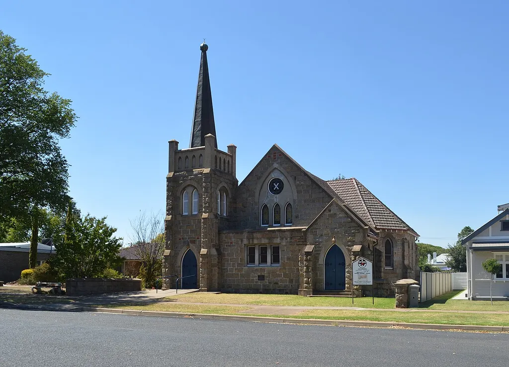 Uniting church at Cootamundra, New South Wales