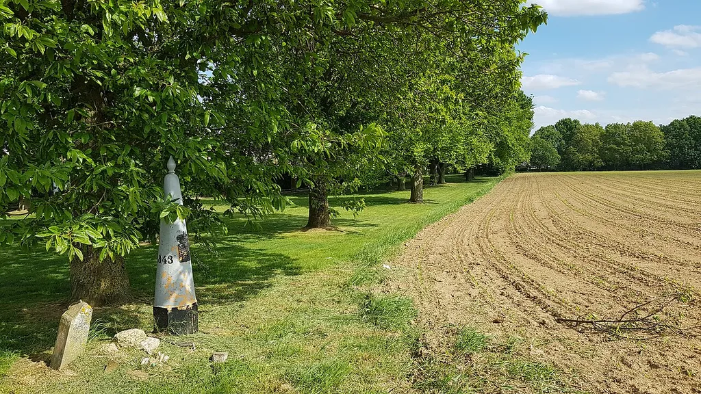 Belgium-Netherlands boundary stone no. 85