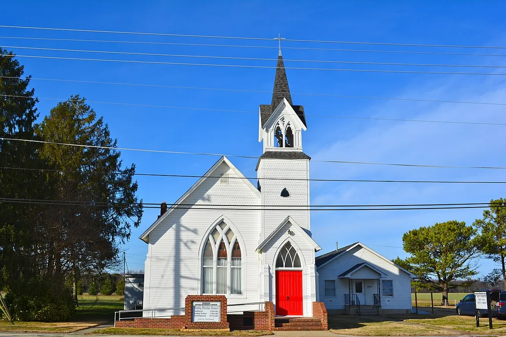 Woodside Methodist Episcopal Church listed on the NRHP on February 16, 1996 , on Main St., North Murderkill Hundred in Woodside, Kent County, Delaware.