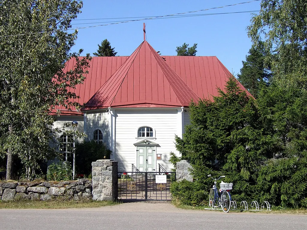 The church in Paavola village in Ruukki municipality (now Siikajoki) in Finland was completed in 1756 and was built and designed by Matti Honka.