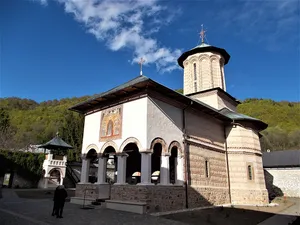 Assumption church in Polovragi, Gorj